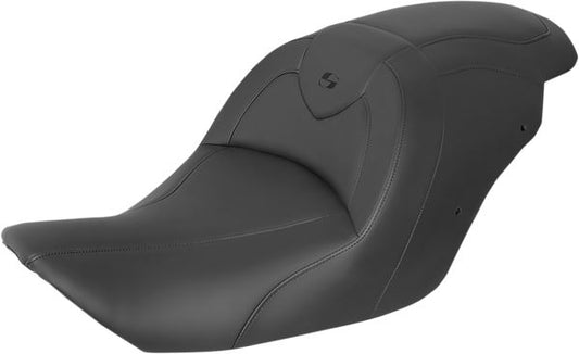 SADDLEMEN Roadsofa™ One-Piece Seat Black Without Backrest H23-20-187