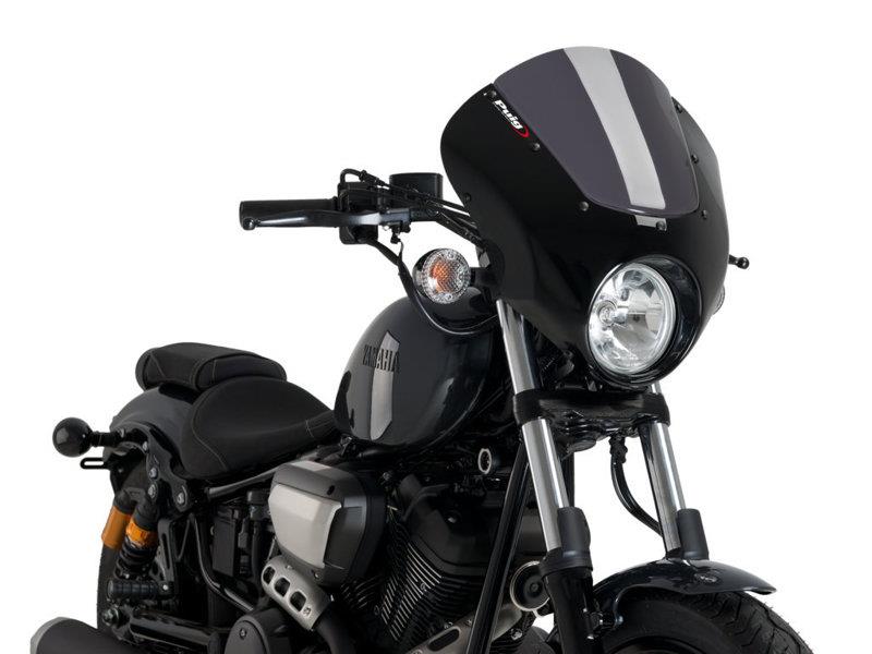 PUIG Dark Night Screen Dark Smoke for Yamaha XV 950/R 14-20 21109F