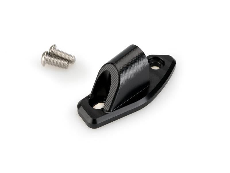 PUIG Rearview Mirror Adaptor RHS Black for Suzuki GSX R 250 17-19 9525N