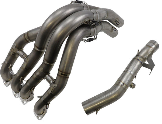 Akrapovic 4-into-1 Headpipes TI For Kawasaki ZX-10 R 1000 19-24 E-K10E2