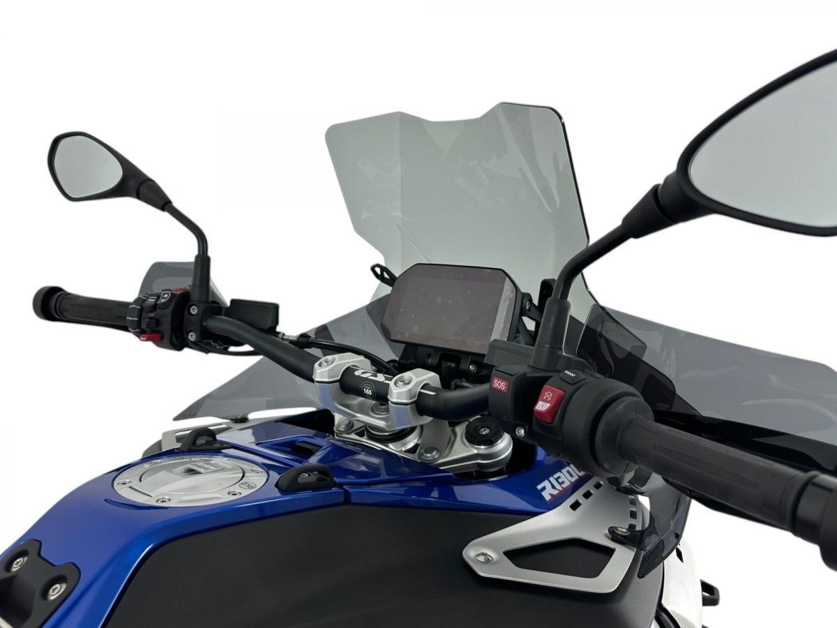 WRS Windscreen Caponord Plus With Radar For BMW R1300GS Adventure Smoke Bm108f
