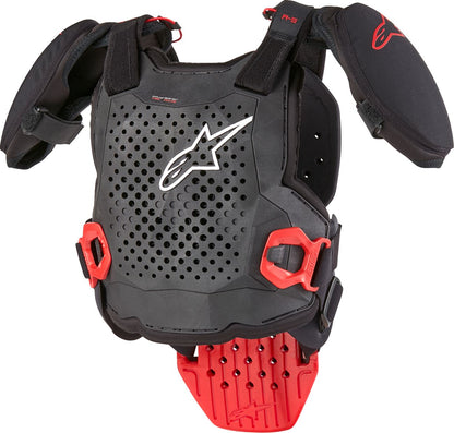 Alpinestars Youth A5 S V2 Chest Guard Black Red
