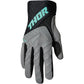 THOR Youth Spectrum MX Motorcross Gloves Black/Gray/Mint 2023 Model