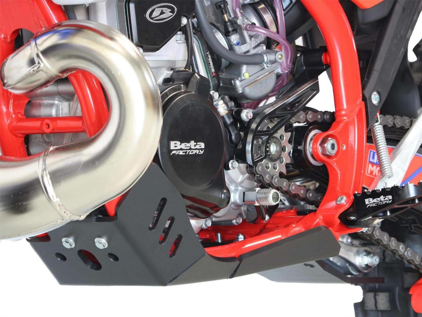 AXP Racing Xtrem Skid Plate For Beta RR 250 2024-2025 HDPE Lightweight AX1752