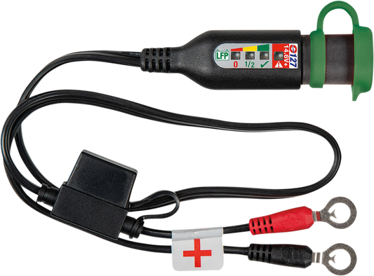 Optimate  Battery Cord Eye With Test for 12.8v to 13.2v Lithium Batteries O127 SAE