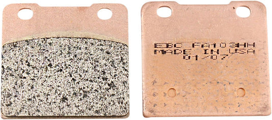 Ebc Sintered "HH" Brake Pads For Suzuki GSX 400 1984-2008 Copper Alloy FA103HH