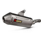 AKRAPOVIC Slip-On Line Muffler STREET TITANIUM CFMOTO MT-X 800 ABS 25-26 S-CF8SO3-HFTT