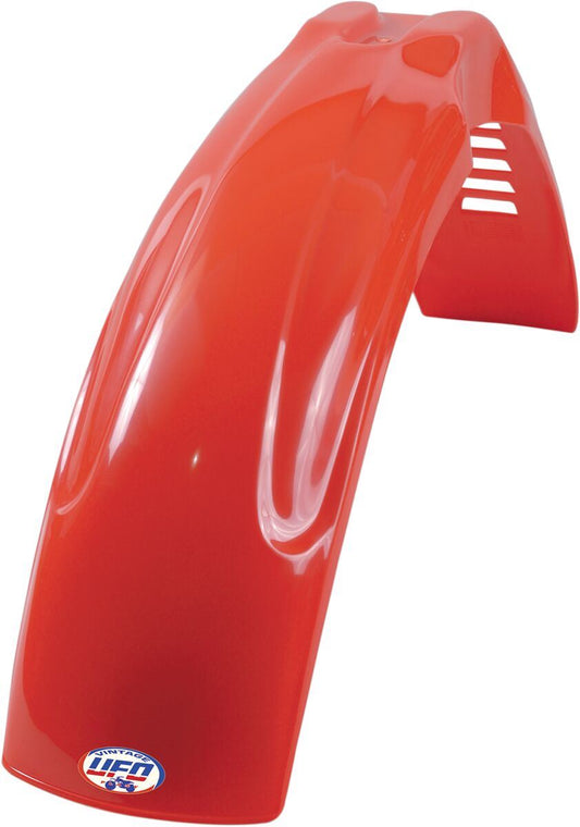 UFO VINTAGE UNI FRONT FENDER MX/ENDURO (78-83) RED ME08005B