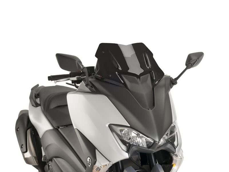PUIG V-Tech Line Sport Screen Black for Yamaha TMax 530/DX/SX/560/Tech Max 17-24 9423N
