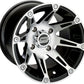 Moose Utility 387 Machined 12X7 4/136 4+3 Alloy Quad UTV Wheel