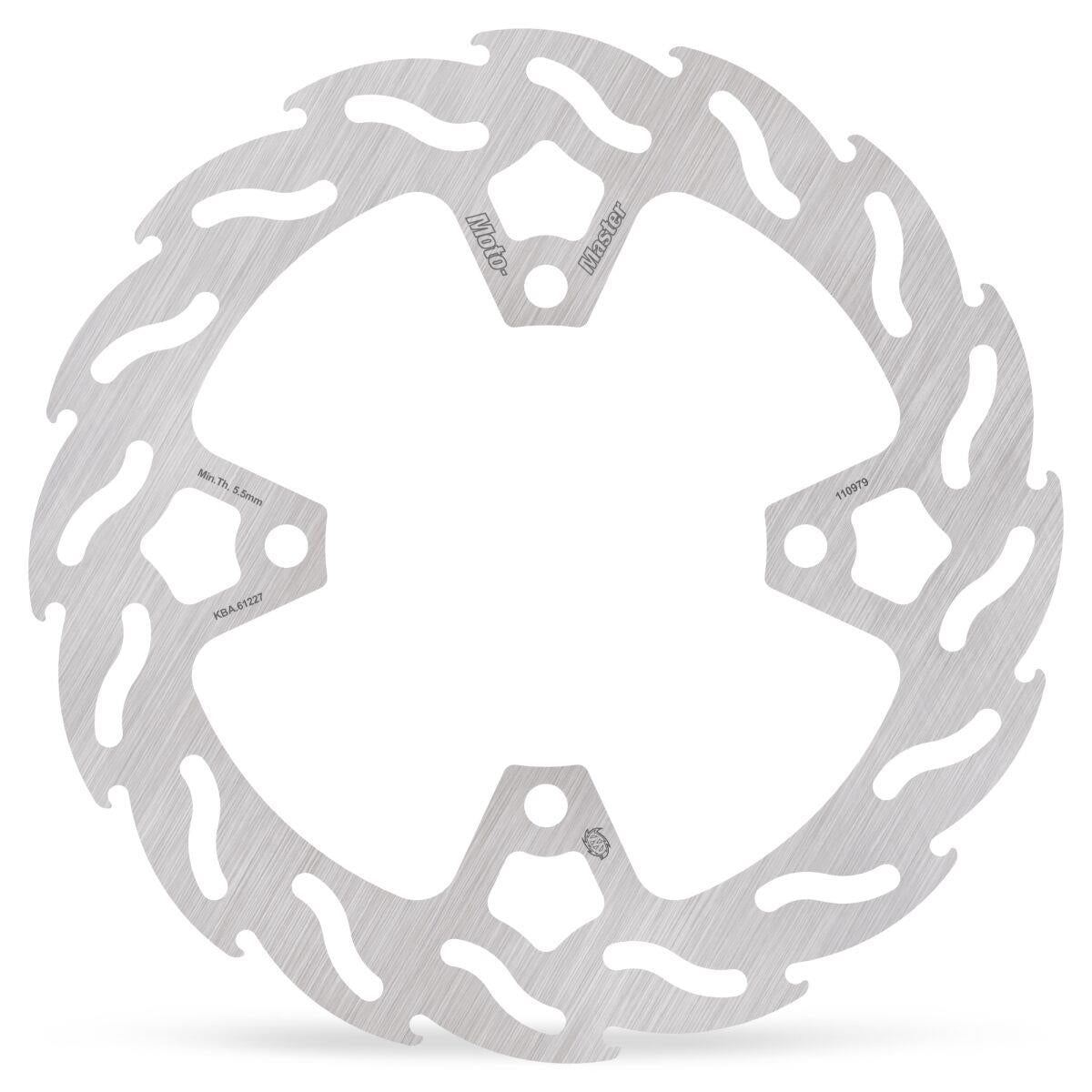 Moto-Master Flame Fixed Brake Rotor For Kawasaki Ninja 1100 SX 2021-2026 110979