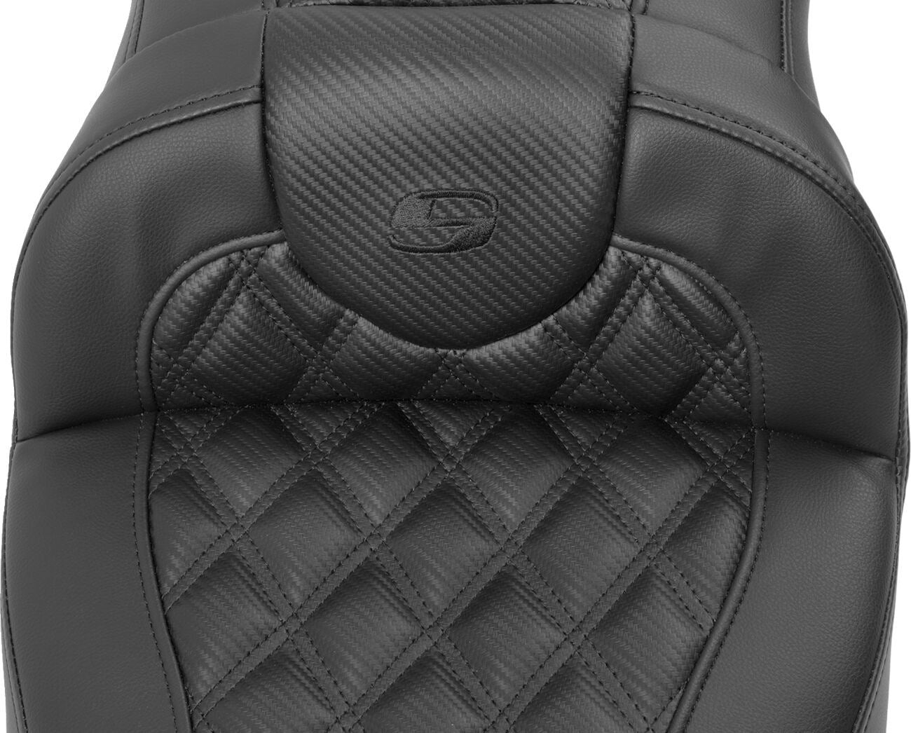Saddlemen Roadsofa Reach Seat With Backrest For HD FLTRXSE 1977 23-24 823-07-207B0