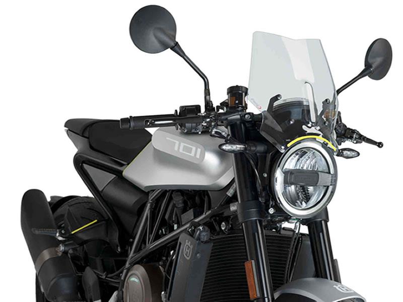 PUIG New Generation Sport Screen Clear for Husqvarna Vitpilen 701 18-20 9750W