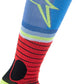 Alpinestars Mx Pro Socks Blue Red Black
