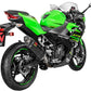Akrapovic Slip-On Line Muffler CF For Kawasaki Ninja 400 18-24 S-K4SO6-APC