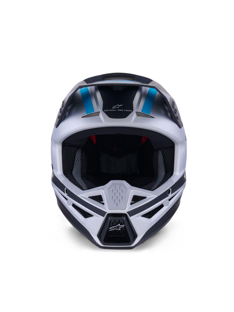 ALPINESTARS SM3 Heat Helmet SILV/BL/BLK 2025 Model