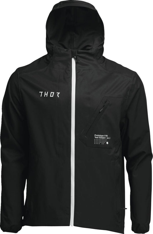 THOR Unit Light Shell Jacket BLACK 2025 Model