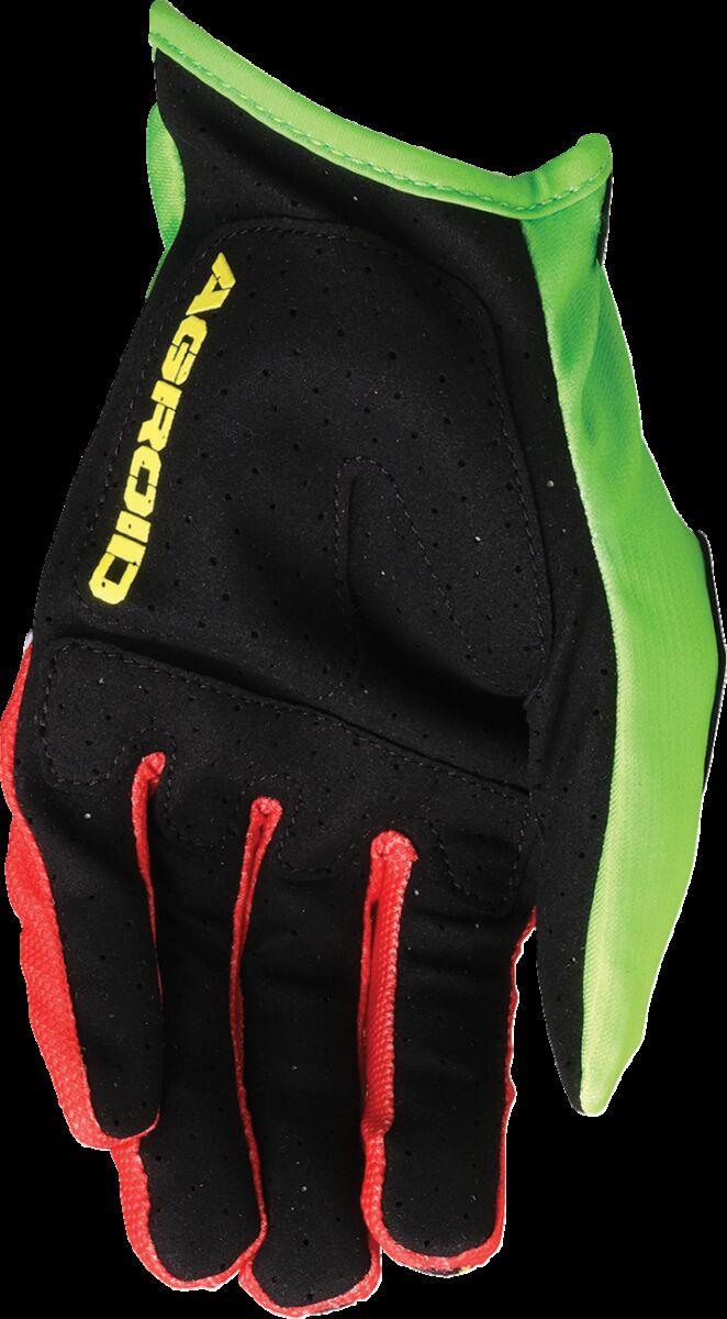 Moose Racing Gloves Agroid Pro Green/Red