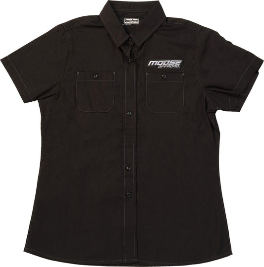 Moose Racing Shirt Womens Shop Black