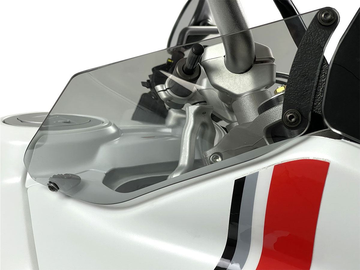 WRS Side Deflectors Ducati Desertx Smoke Du026f
