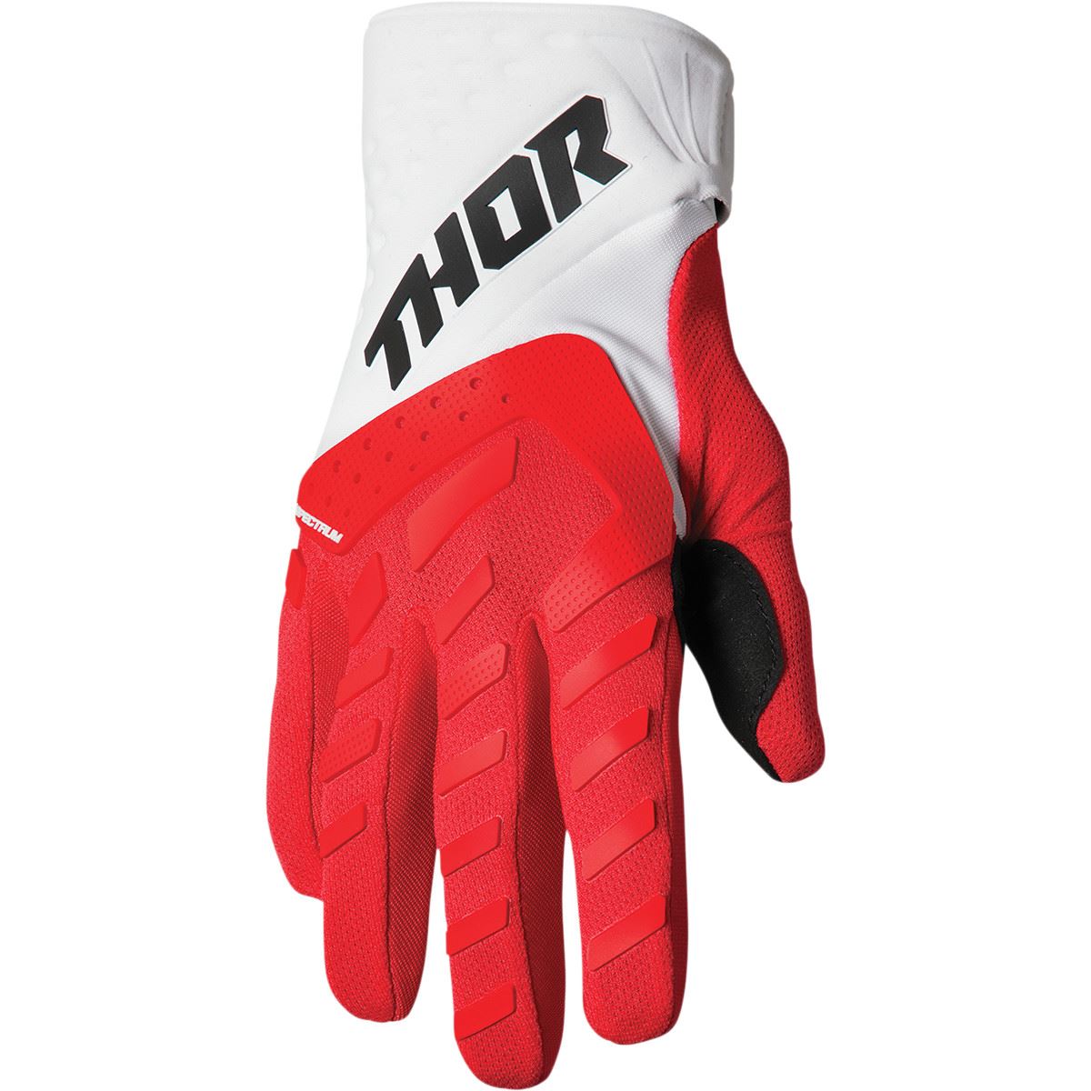 THOR Youth Spectrum MX Motorcross Gloves Red/White 2023 Model