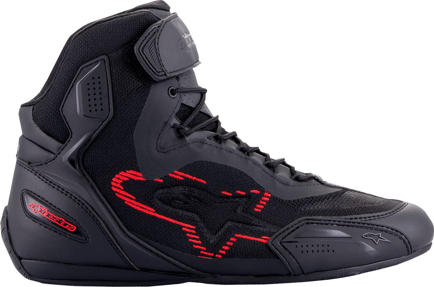 Alpinestars Faster-3 Rideknit® Shoes Black Red