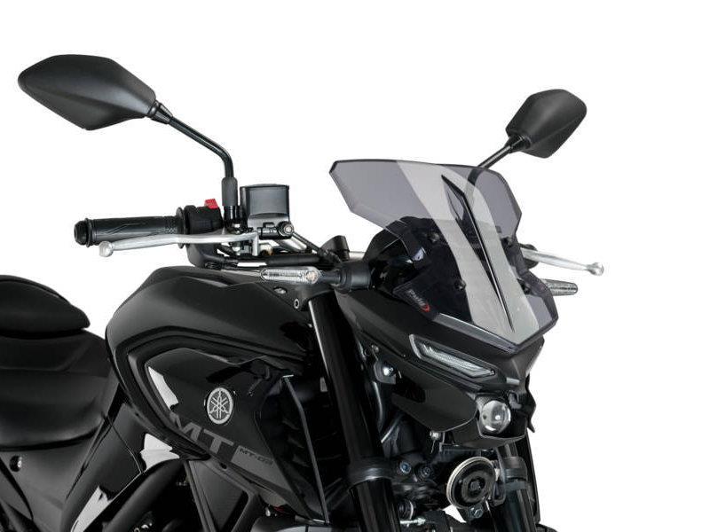 PUIG New Generation Sport Screen Black for Yamaha MT-03 20-25 20285N