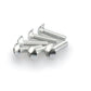 PUIG M5 Domed Screws 20mm x 6 Silver Universal 0550P
