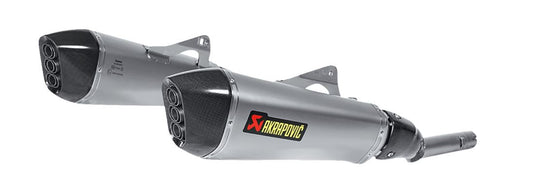 Akrapovic Slip-On Line Mufflers TI/CF For BMW K 1600 GT 11-24 S-B16SO4-HZAAT