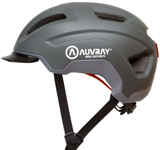 Auvray City Bicycle Helmet Gray