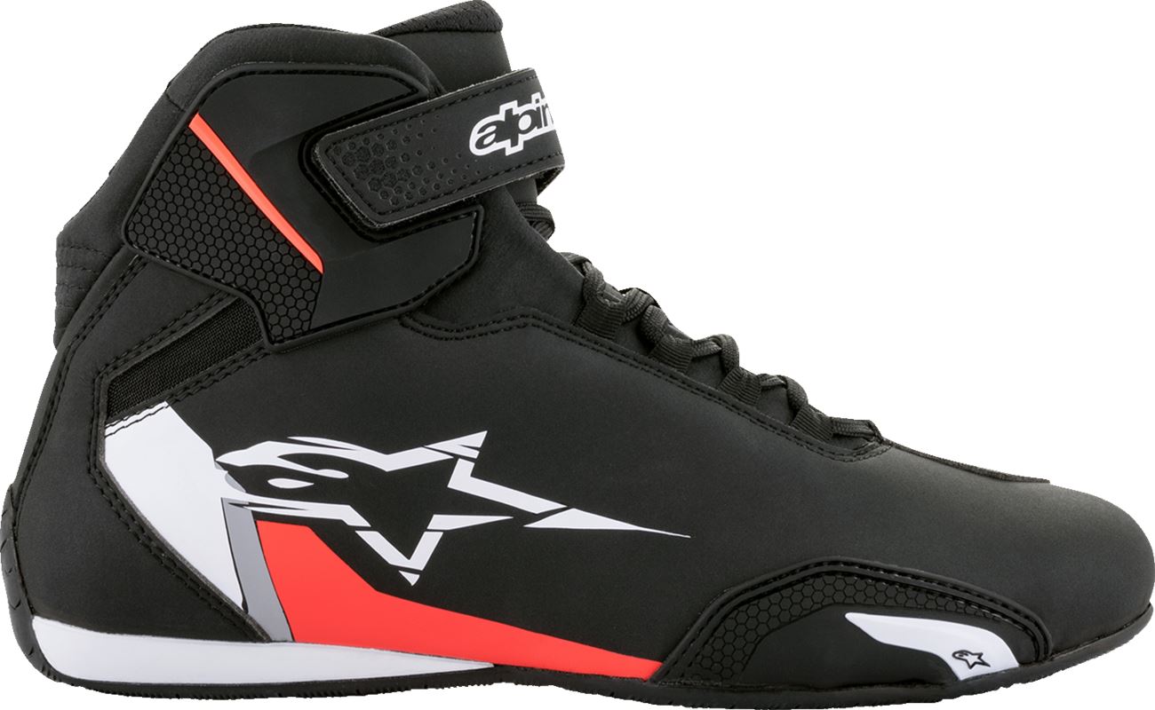 Alpinestars Sektor Shoes Black White Red