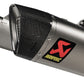 Akrapovic Slip-On Line Mufflers TI For Ducati Hypermotard 698 2024 S-D6SO2-HAPLT
