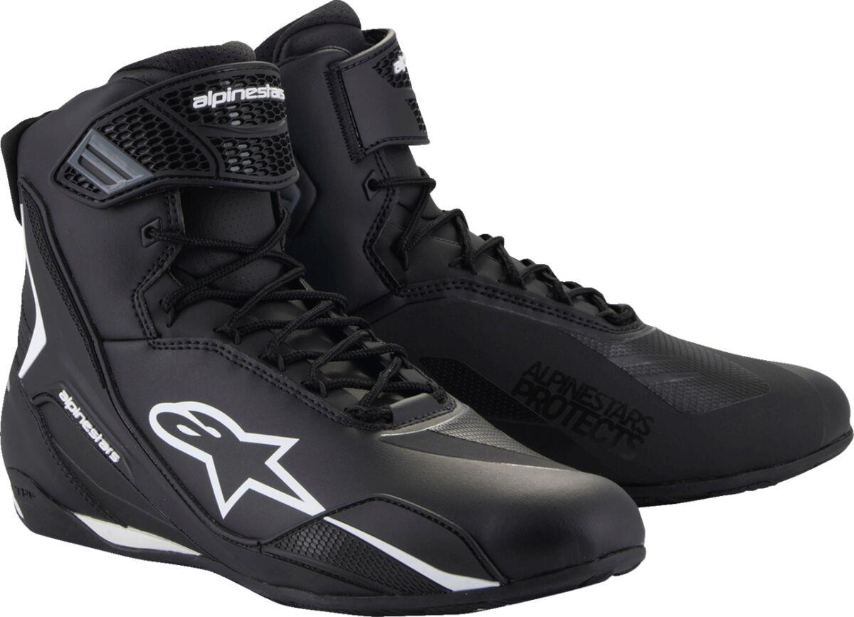 ALPINESTARS Faster-4 Shoes Black/White