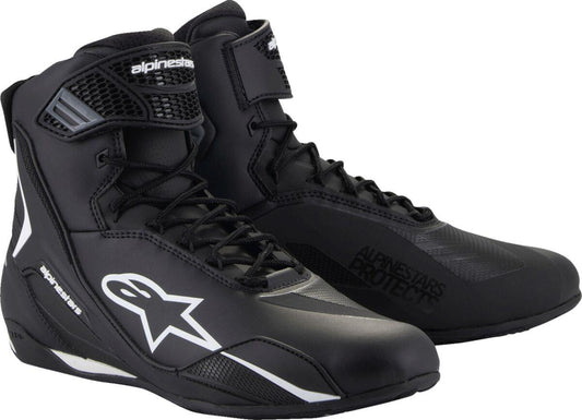 ALPINESTARS Faster-4 Shoes Black/White