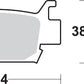 Sbs SI Offroad Sintered Brake Pads For Honda TRX 680 FA 2005-2015 Set of 2 829SI