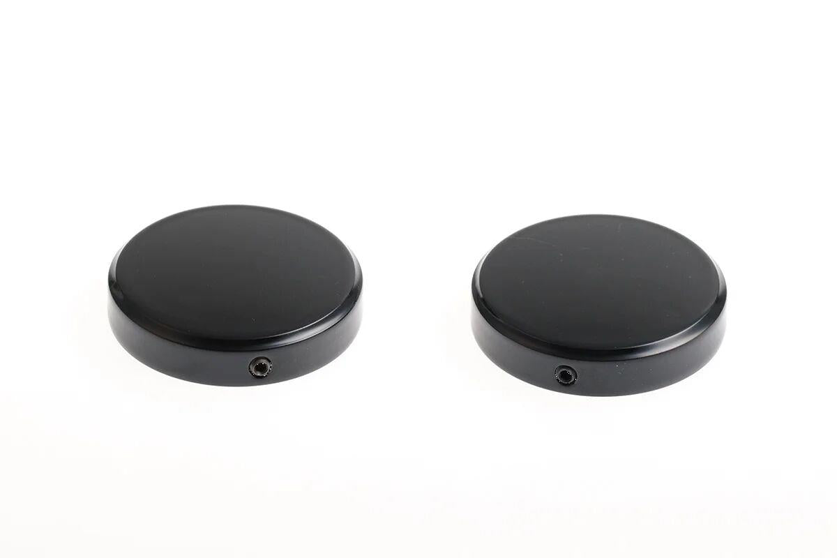 Cult Werk Fork Caps For Harley Davidson FLFBS 1868 2018-2024 Black HD-BRO101