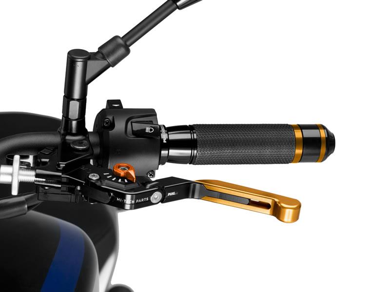 Puig Extendable Folding V3 Clutch (Gold Extender With Blue Selector) Orange 4670F