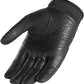 ICON Women's Twenty-Niner™ Motorcycle Gloves Black 2023 Model