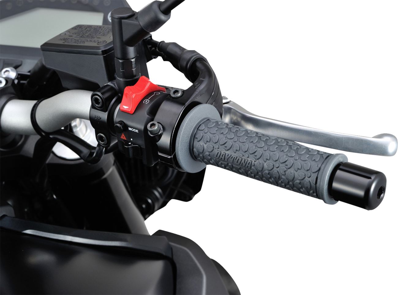 Daytona GRIPPYGRIP GGD-Sakura Grip Gray 7/8 Open End Handlebar Grips Pair 88943