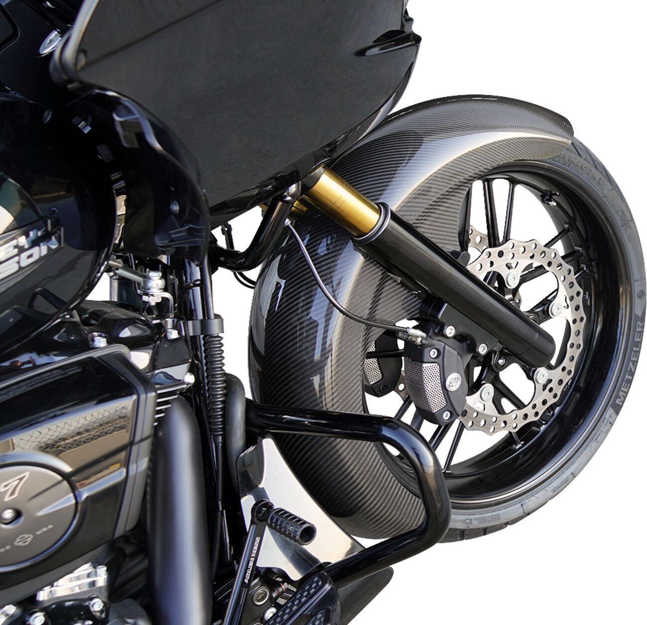 WRS 21" Wide Wrapper Fender For Harley Davidson FLHX 2023-2024 210-031