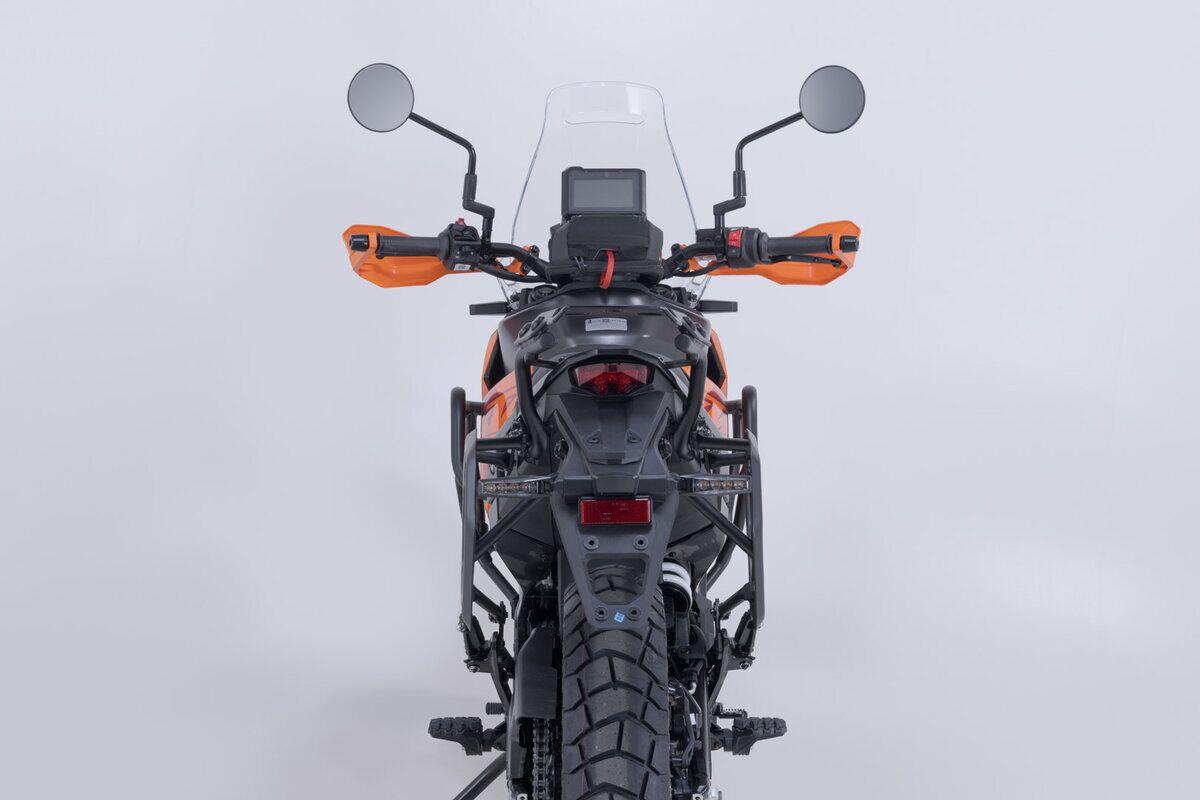 SW MOTECH PRO Side Carrier Set Left & Right Black Steel KFT.04.417.30000/B