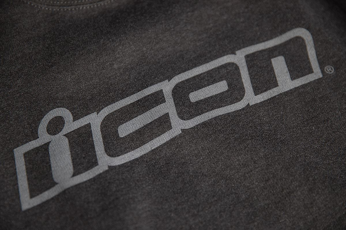 Icon Crewneck Og Slant Charcoal