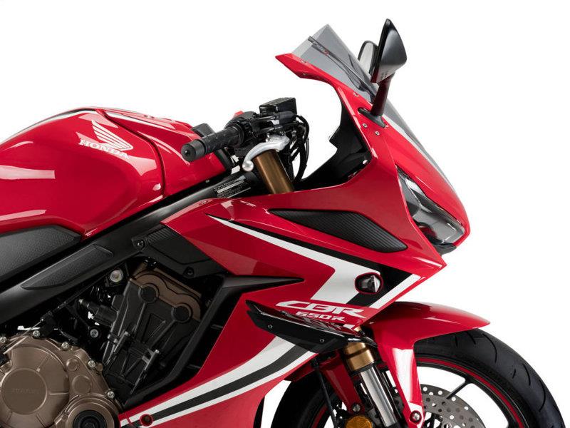 PUIG Sport Downforce Spoilers Red for Honda CBR650 R 19-20 3569R