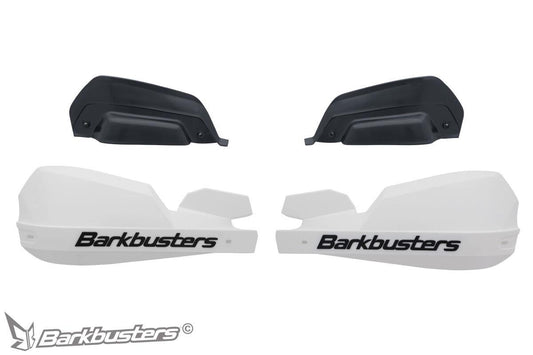 Barkbusters VPS Plastic Guards Handguard Kit White High Impact VPS-203-00-WH
