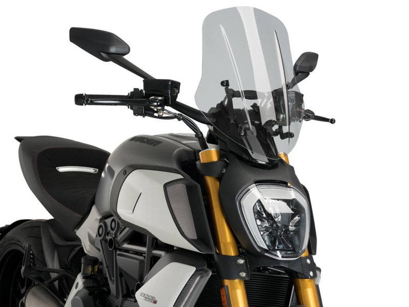 Puig New Generation Adjustable Touring Screen Dark Smoke 9849W