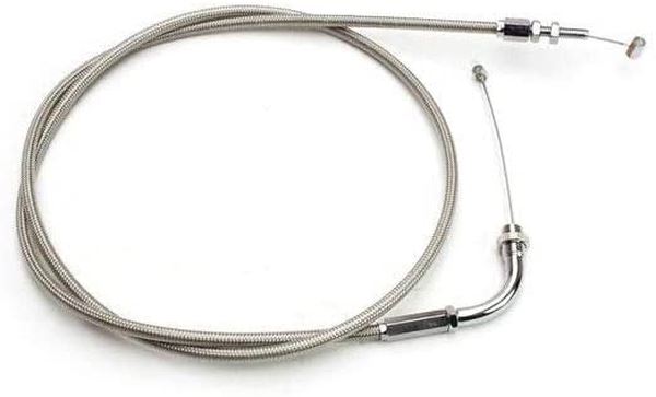 Motion Pro Throttle Cable For Yamaha XVS 1300 C 2011-2017 Silver 65-0412