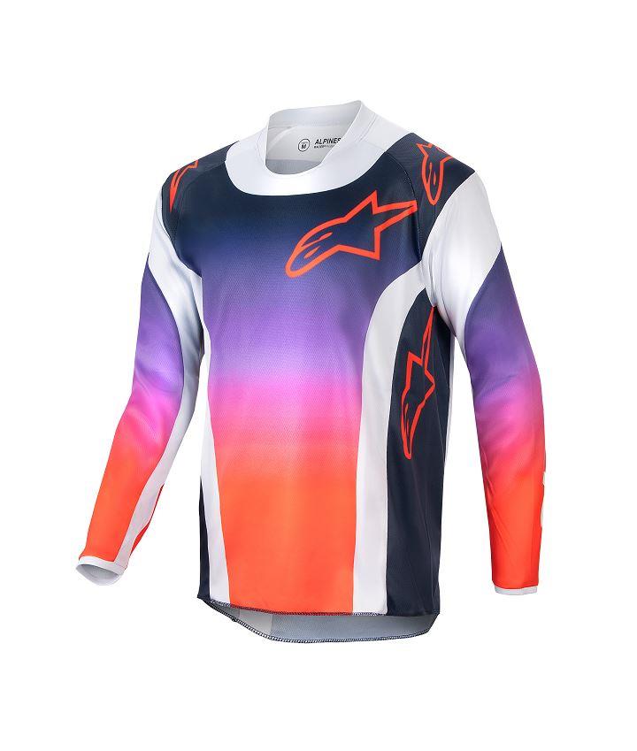 Alpinestars Youth Racer Hoen Jersey Orange Purple White