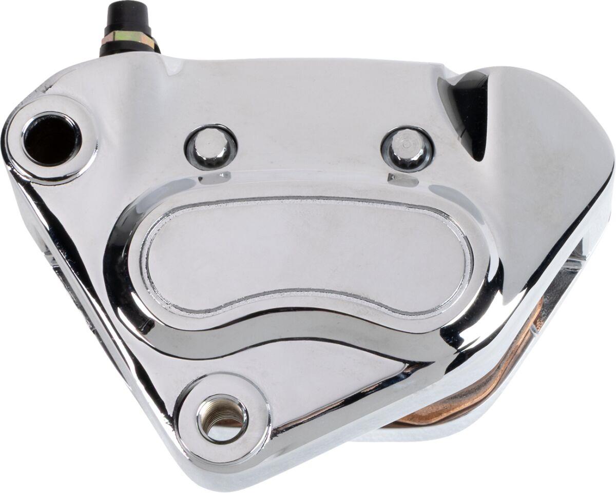 Drag Specialties Chrome 4-Piston Brake Caliper For Harley FLHR 1584 00-07 42815