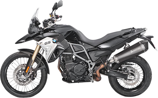 Akrapovic Slip-On Line Muffler TI Black For BMW F 800 GS 08-17 S-B8SO6-HZAABL
