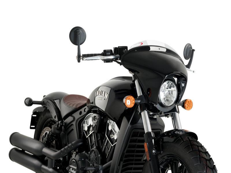 PUIG Batwing Sport Screen Light Smoke for Indian Scout Bobber 18-25 21586H